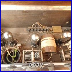 Vintage 1920s 5 Vacuum Tube Radio