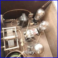 Vintage 1920s 5 Vacuum Tube Radio