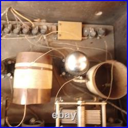 Vintage 1920s 5 Vacuum Tube Radio