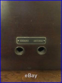 Vintage 1920s Atwater Kent Model 20 Tube Radio Receiver Set Serial # 477958