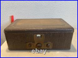 Vintage 1920s CROSLEY Showbox 706-60, 8 Tube Table Top Radio