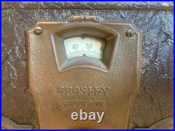 Vintage 1920s CROSLEY Showbox 706-60, 8 Tube Table Top Radio