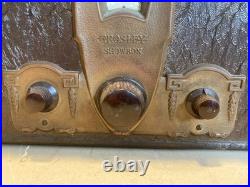 Vintage 1920s CROSLEY Showbox 706-60, 8 Tube Table Top Radio