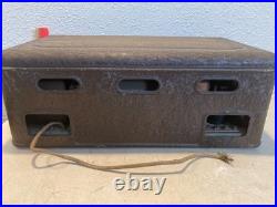 Vintage 1920s CROSLEY Showbox 706-60, 8 Tube Table Top Radio