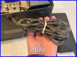 Vintage 1920s CROSLEY Showbox 706-60, 8 Tube Table Top Radio