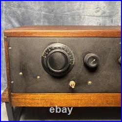 Vintage 1920s Crosley Trirdyn Tube Radio Complete Chassis