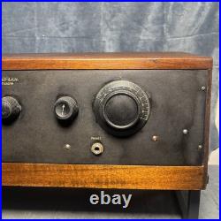 Vintage 1920s Crosley Trirdyn Tube Radio Complete Chassis