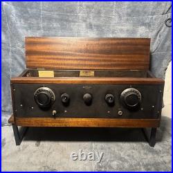 Vintage 1920s Crosley Trirdyn Tube Radio Complete Chassis