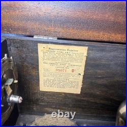 Vintage 1920s Crosley Trirdyn Tube Radio Complete Chassis