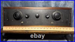 Vintage 1920s Crosley Trirdyn Tube Radio Complete Chassis
