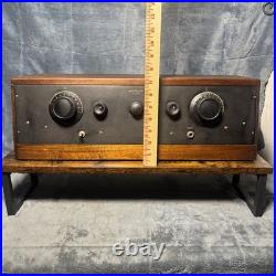 Vintage 1920s Crosley Trirdyn Tube Radio Complete Chassis