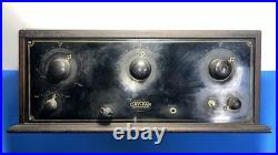 Vintage 1920s Day-Fan OEM-7 Tube Radio Receiver Untested Good Condition