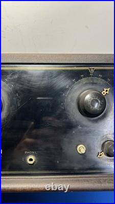 Vintage 1920s Day-Fan OEM-7 Tube Radio Receiver Untested Good Condition