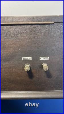 Vintage 1920s Day-Fan OEM-7 Tube Radio Receiver Untested Good Condition