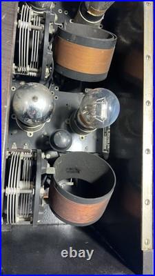 Vintage 1920s Day-Fan OEM-7 Tube Radio Receiver Untested Good Condition