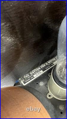 Vintage 1920s Day-Fan OEM-7 Tube Radio Receiver Untested Good Condition