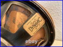 Vintage 1920s Magnavox Dynamic 80 Tube Radio Field Coil Speaker