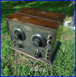 Vintage 1920s PARMAK 1 Tube Radio