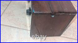 Vintage 1920s World Receiver World Radio Corp 3-Dial Tube Radio