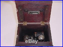 Vintage 1921 Kennedy Type 521 Tube Radio Two Stage Amplifier with RCA 200 201 BB