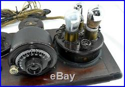 Vintage (1923) Atwater Kent 10A Breadboard Tube Radio Receiver