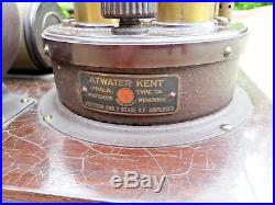 Vintage 1924 Atwater-Kent 5 Tube Type TA Radio Rreceiving Set 4700 Breadboard
