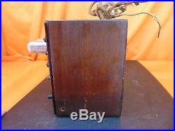 Vintage 1924 RCA Victor Radiola III A Dry Cell TUBE RADIO STEAMPUNK STYLE