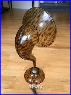 Vintage 1925 Milo Supreme Tortoise Shell Celluloid Tube Radio Horn Speaker