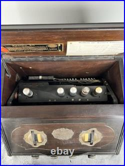 Vintage 1925 Radiola 20 Tube Radio VG Unrestored radio Parts Only