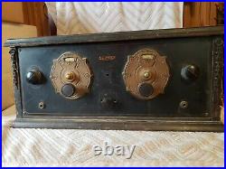 Vintage 1926 XL-25 M-4067 A-C Dayton, Co Tabletop Radio, Non-Functional
