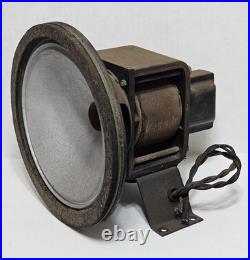 Vintage 1930's 4851A Radio Loudspeaker Tube Era Field Coil Speaker Hi-Fi Audio