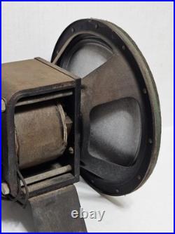 Vintage 1930's 4851A Radio Loudspeaker Tube Era Field Coil Speaker Hi-Fi Audio Vintage 1930's 4851A Radio Loudspeaker Tube Era Field Coil Speaker Hi-Fi Audio