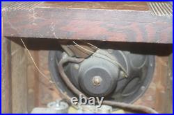 Vintage 1930's Airline Model 62-198 Art Deco Wooden Tube Radio Tombstone- Repair
