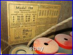 Vintage 1930`s RCA 128 Tombstone Radio Vintage 1930`s RCA 128 Tombstone Radio