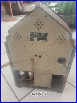 Vintage 1930`s Screen Grid Electric Receiver For Repair Vintage Tube Radio