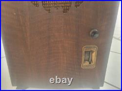 Vintage 1930`s Screen Grid Electric Receiver For Repair Vintage Tube Radio