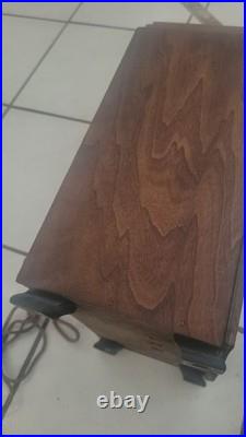 Vintage 1930`s Screen Grid Electric Receiver For Repair Vintage Tube Radio