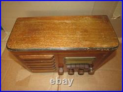 Vintage 1930's Vacuum Tube Radio Silvertone Model No 6421 Bakelite Knobs, repair