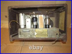 Vintage 1930's Vacuum Tube Radio Silvertone Model No 6421 Bakelite Knobs, repair