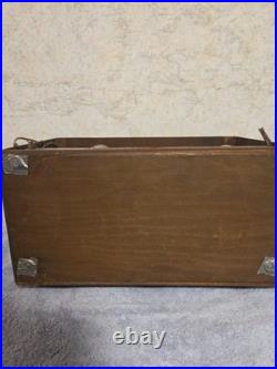Vintage 1930s American Bosch Model 505 Wooden Tabletop Tube Radio