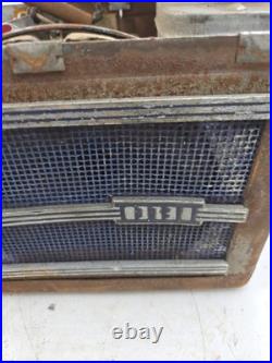 Vintage 1930s Delco Tube Radio Serial Number 411888