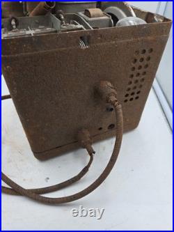 Vintage 1930s Delco Tube Radio Serial Number 411888