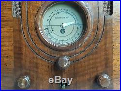 Vintage 1930s Fairbanks Morse tombstone radio. Model 66 Antique & does play