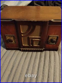 Vintage 1930s Packard Bell 35A Tube Radio Working
