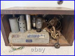 Vintage 1930s T. Eaton Viking SUPERHETERODYNE RADIO Wood Case Tube Radio Vintage 1930s T. Eaton Viking SUPERHETERODYNE RADIO Wood Case Tube Radio