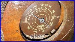 Vintage 1930s Wards Airline 62-245 Tube Radio beautiful Wood Working