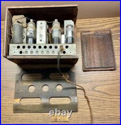 Vintage 1931 American Bosch Model 200 Tube Radio For Parts / REPAIR ONLY