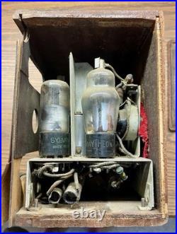 Vintage 1931 American Bosch Model 200 Tube Radio For Parts / REPAIR ONLY