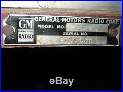 Vintage 1931 General Motors Model 253 Ornate Antique Radio All Original