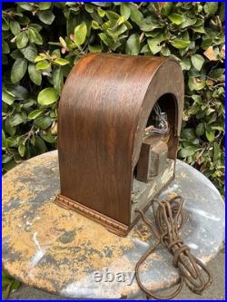 Vintage 1931 Jackson Bell Peter Pan Mini Cathedral 11 Tall Tube Radio Model 84